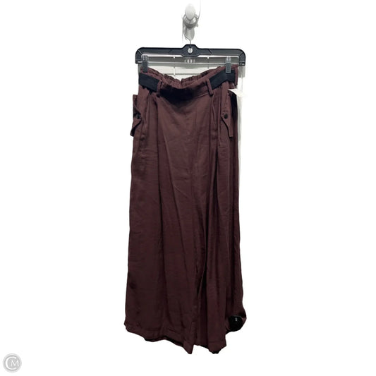 Pants Wide Leg By Anthropologie In Brown, Size: Xs