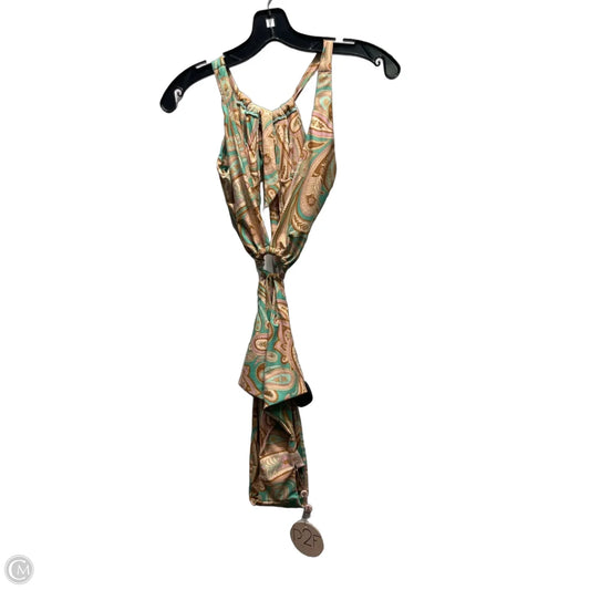 Swimsuit By FM In Green & Yellow, Size: L