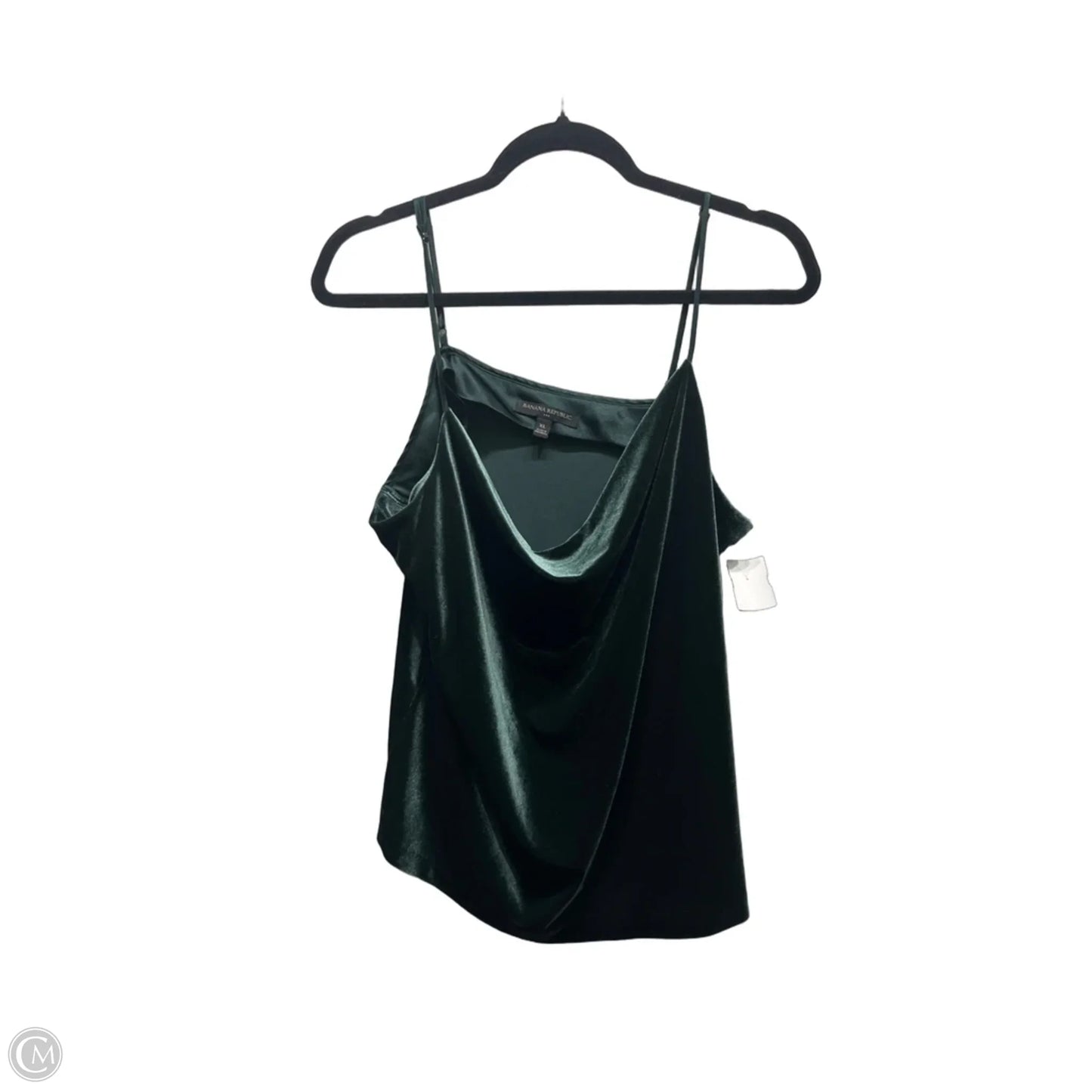 Top Sleeveless By Banana Republic In Green, Size: Xl
