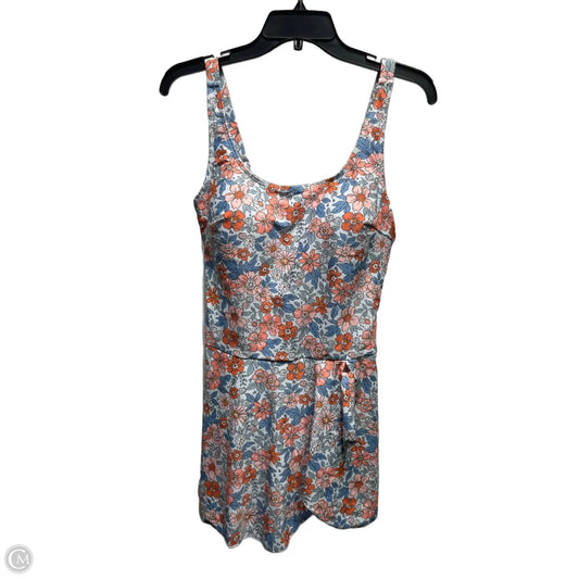 Swimsuit By eomenie In Blue & Orange, Size: L