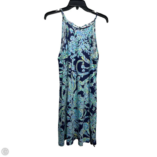 Dress Designer By Lilly Pulitzer In Blue & Green, Size: S