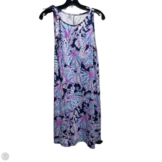 Dress Designer By Lilly Pulitzer In Blue & Pink, Size: S