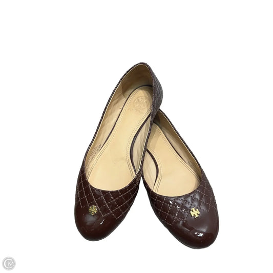Shoes Designer By Tory Burch In Brown, Size: 6