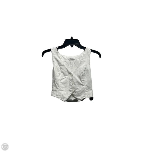Vest Other By GLASSONS In White, Size: S