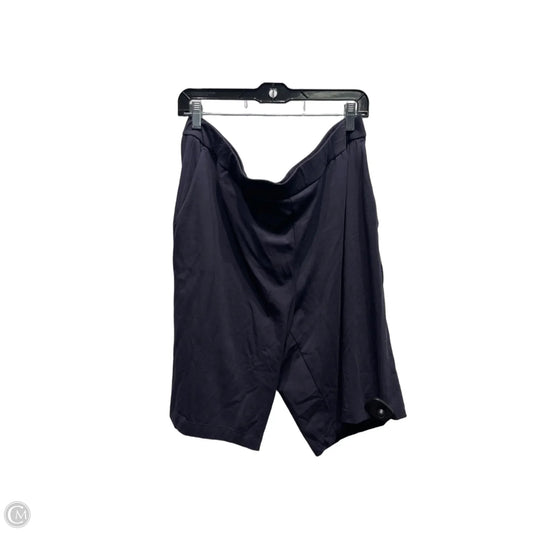 Shorts By Eileen Fisher In Navy, Size: Xl