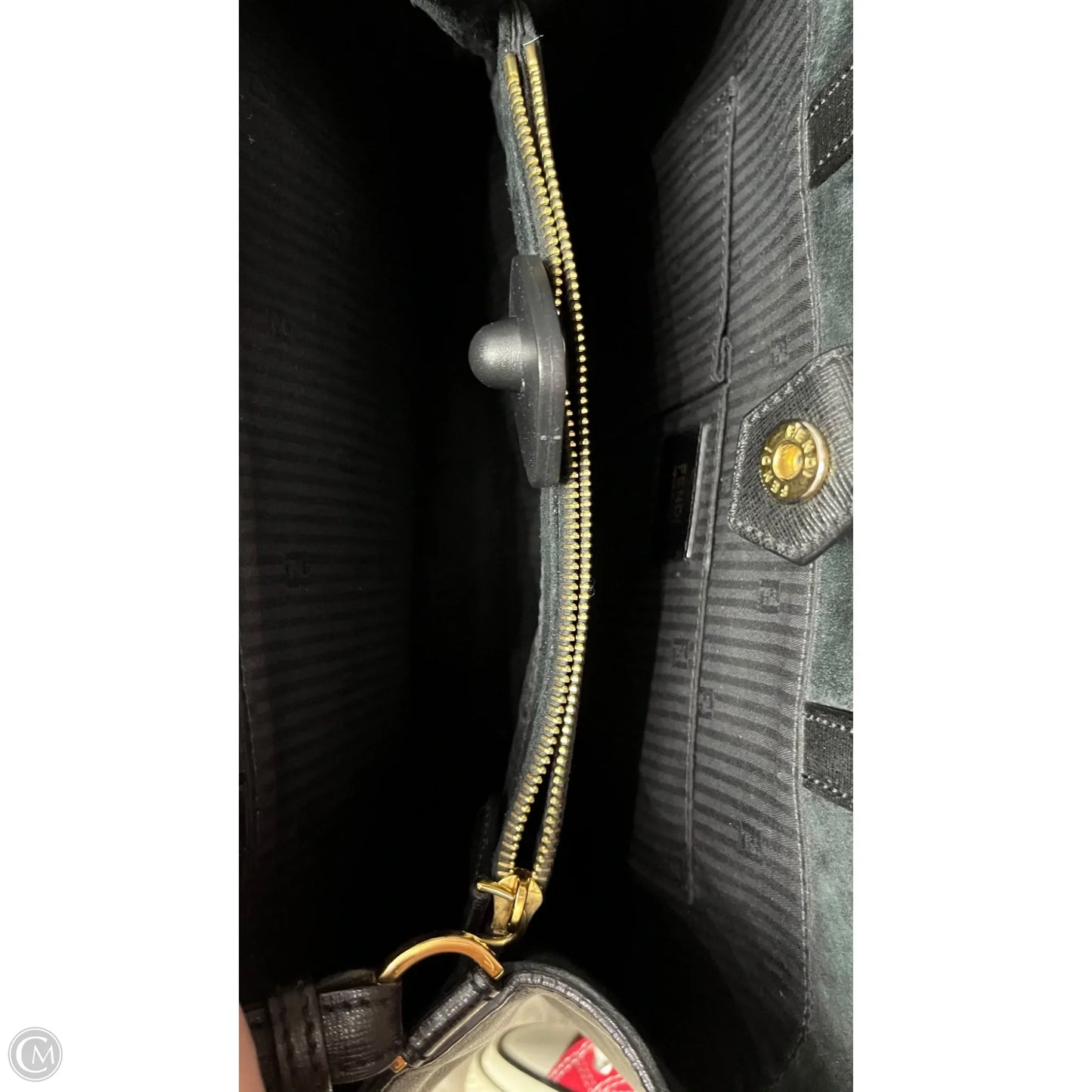 Handbag Luxury Designer By Fendi, Size: Medium