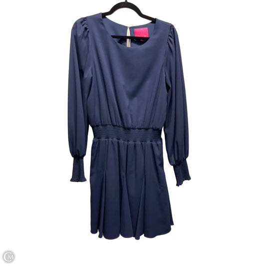 Dress Designer By Lilly Pulitzer In Navy, Size: 12