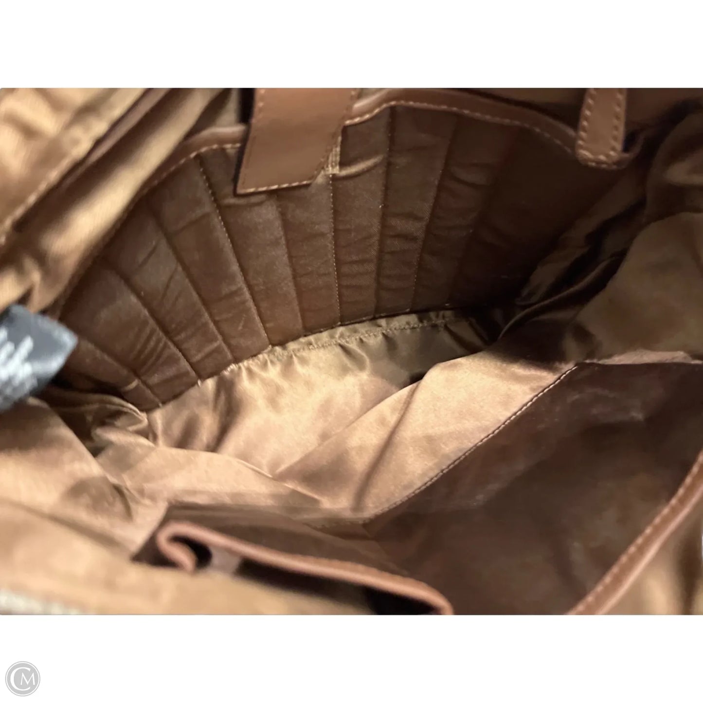 Backpack Leather By Clothes Mentor, Size: Medium