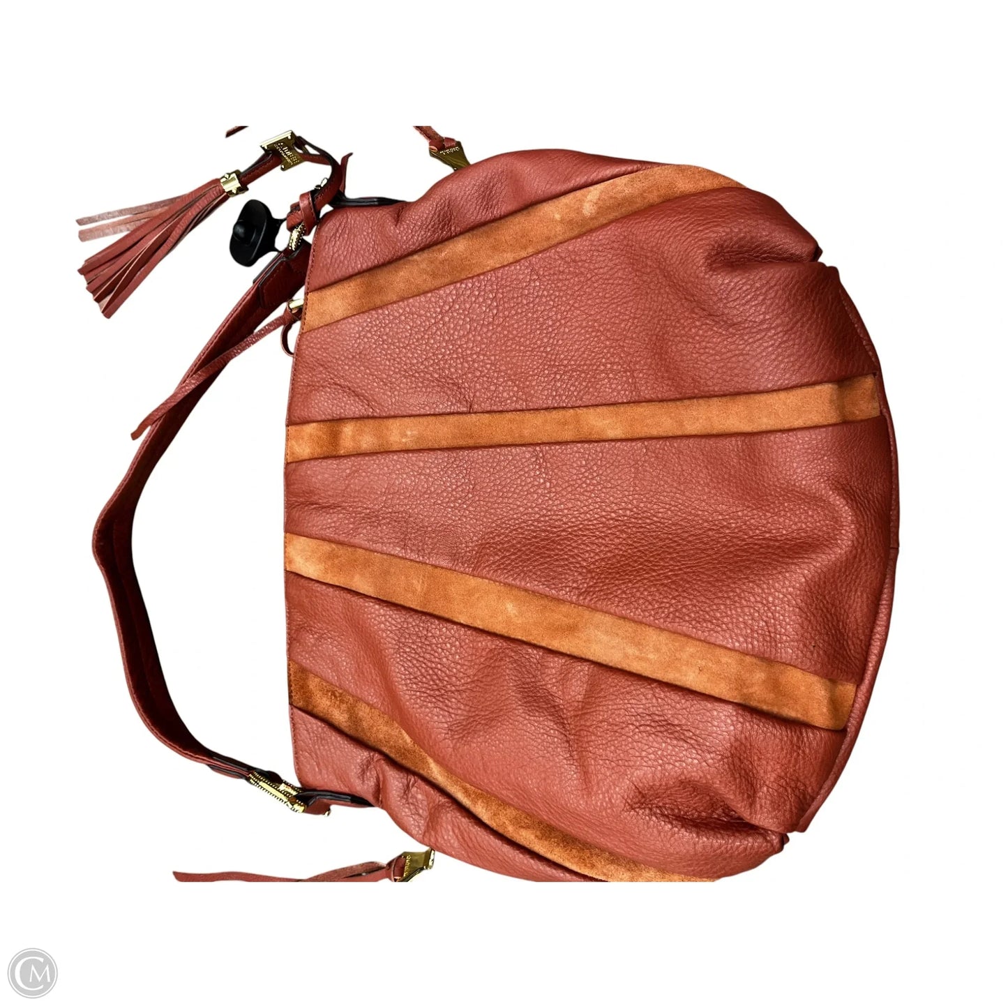 Handbag Leather By Aimee Kestenberg, Size: Large