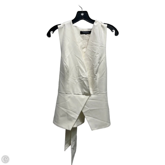 Vest Other By Bcbgmaxazria In White, Size: S