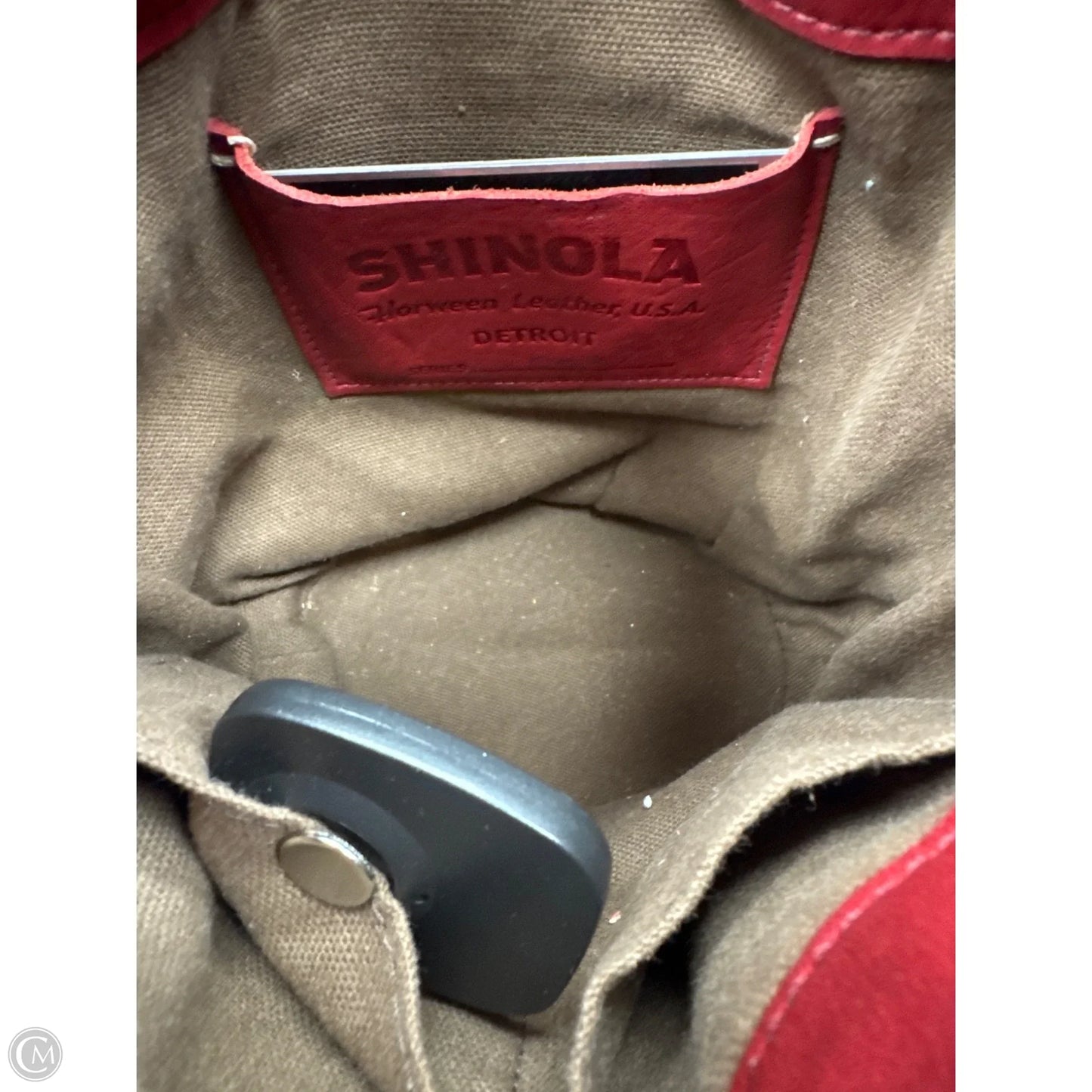 Crossbody Leather By shinola leather , Size: Small