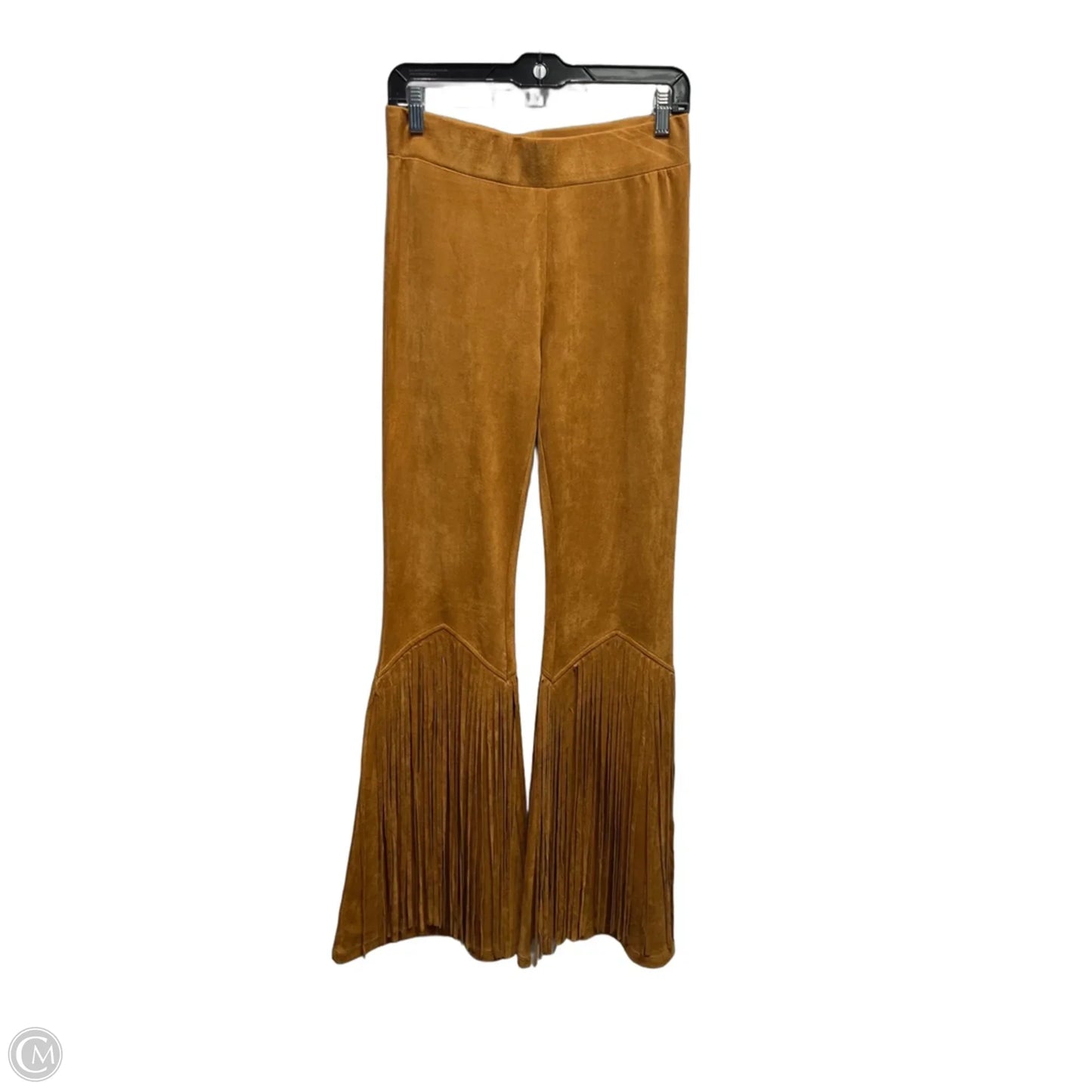 Pants Wide Leg By Vocal In Tan, Size: M