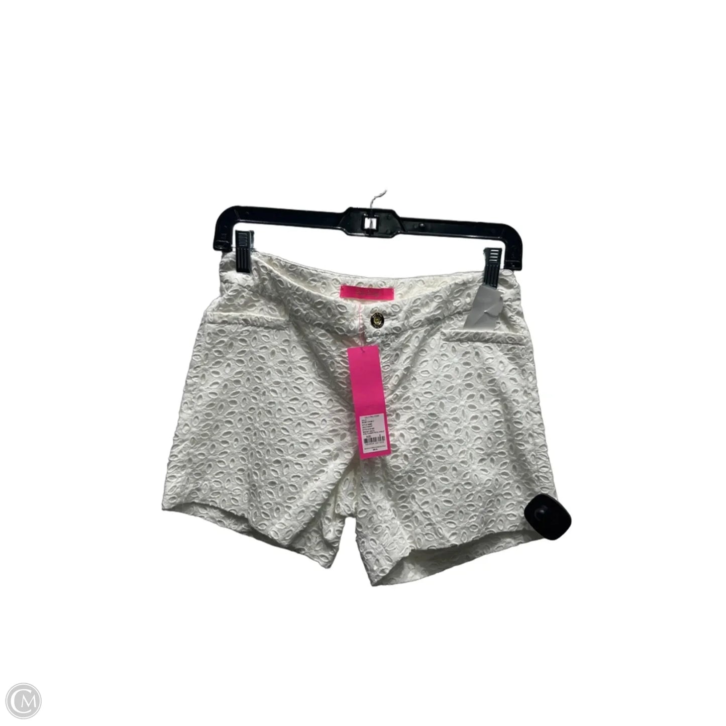 Shorts Designer By Lilly Pulitzer In White, Size: 0