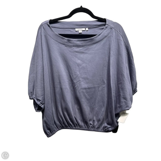 Top Short Sleeve By Chicos In Grey, Size: M