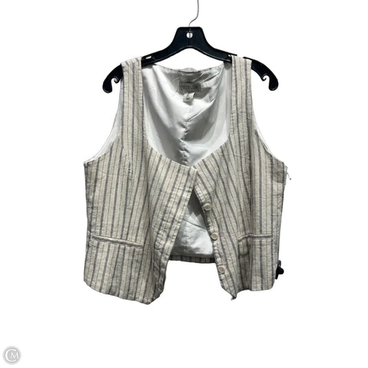 Vest Other By Rachel Zoe In Black & Tan, Size: L