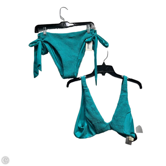 Swimsuit 2pc By tori praver  In Teal, Size: Xl