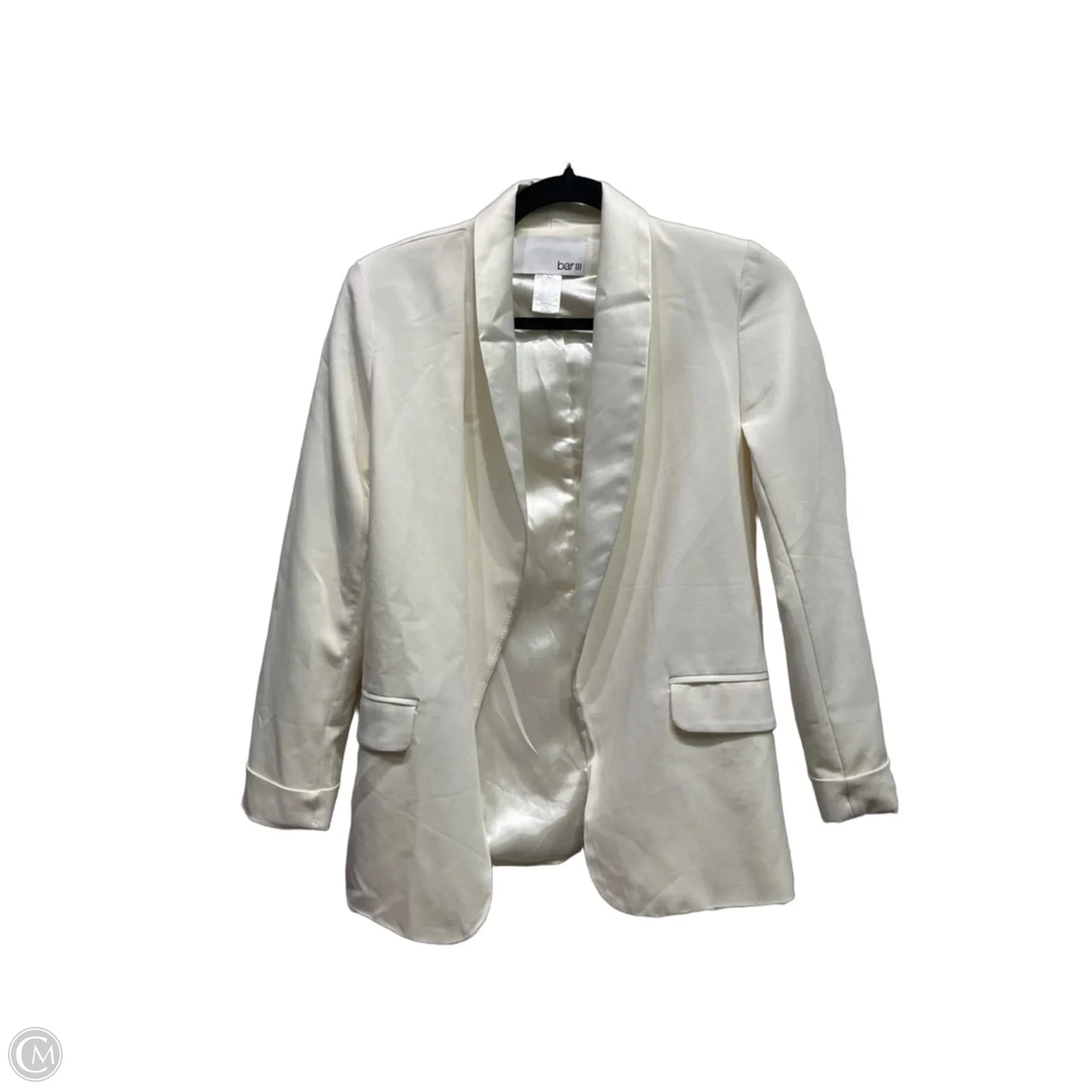 Blazer By Bar Iii In Ivory, Size: S