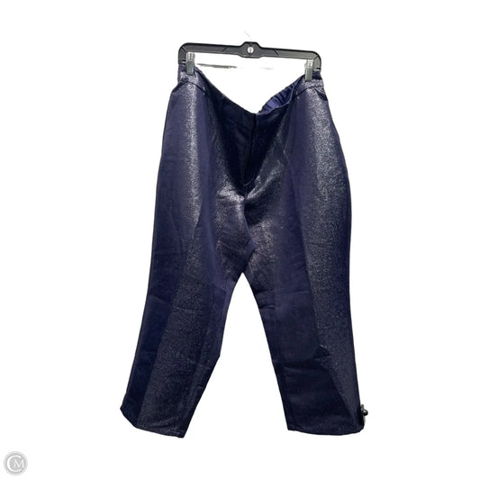 Pants Dress By Joan Rivers In Navy, Size: Xl