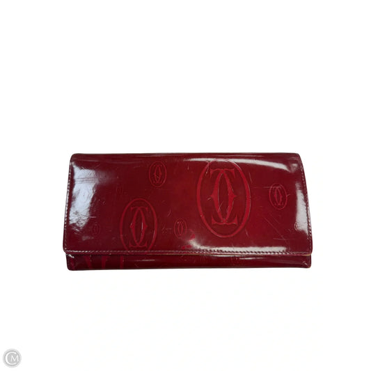 Wallet Luxury Designer By Cartier, Size: Medium
