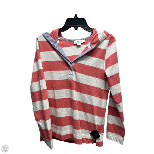 Top Long Sleeve By Vineyard Vines In Blue & Pink, Size: Xs