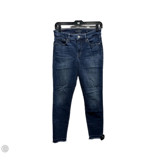 Jeans Skinny By Lucky Brand In Blue Denim, Size: 4