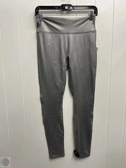 Athletic Leggings By Fabletics In Grey, Size: M