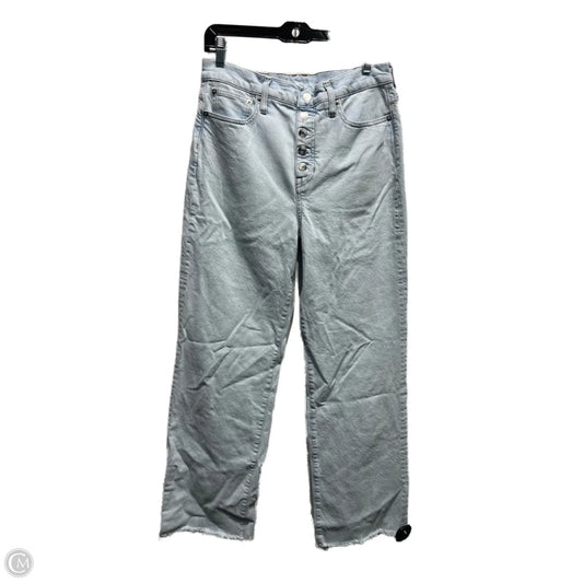 Jeans Wide Leg By J. Crew In Blue Denim, Size: 6