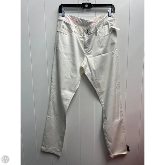 Pants Designer By Lilly Pulitzer In White Denim, Size: 12
