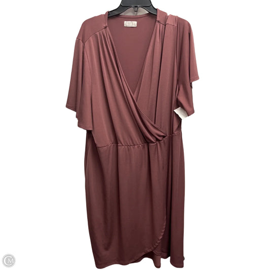 Dress Casual Short By Maurices In Mauve, Size: 3x