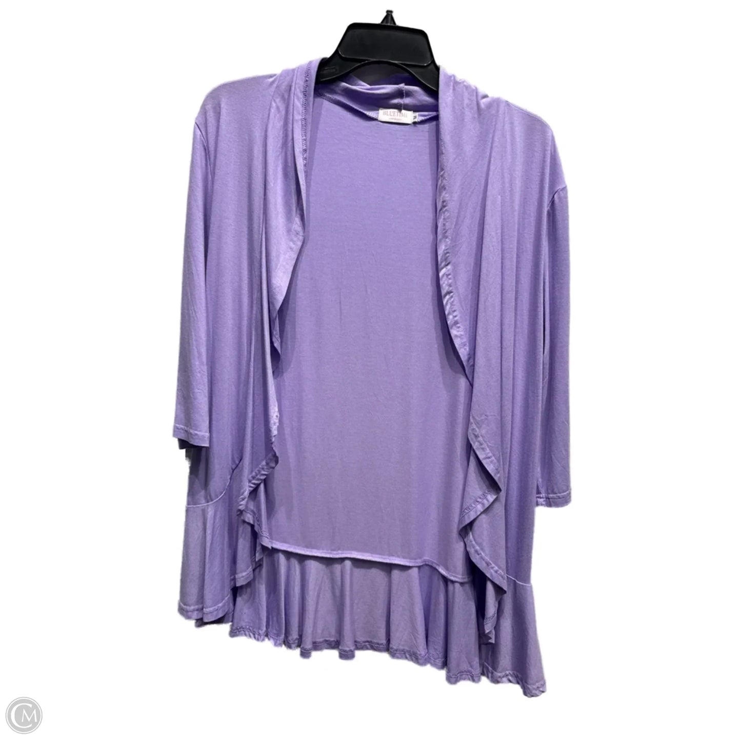 Cardigan By BLUETIME In Purple, Size: M
