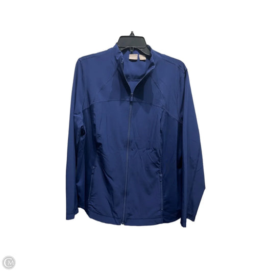 Jacket Other By Chicos In Navy, Size: Xl
