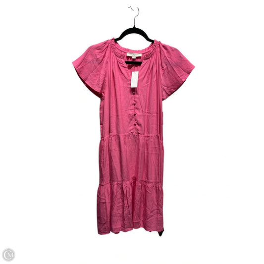 Dress Casual Short By Loft In Pink, Size: M