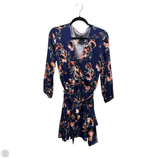 Dress Work By Splendid In Blue & Orange, Size: M