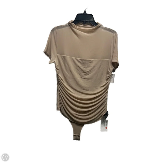Bodysuit By reoria In Tan, Size: Xl