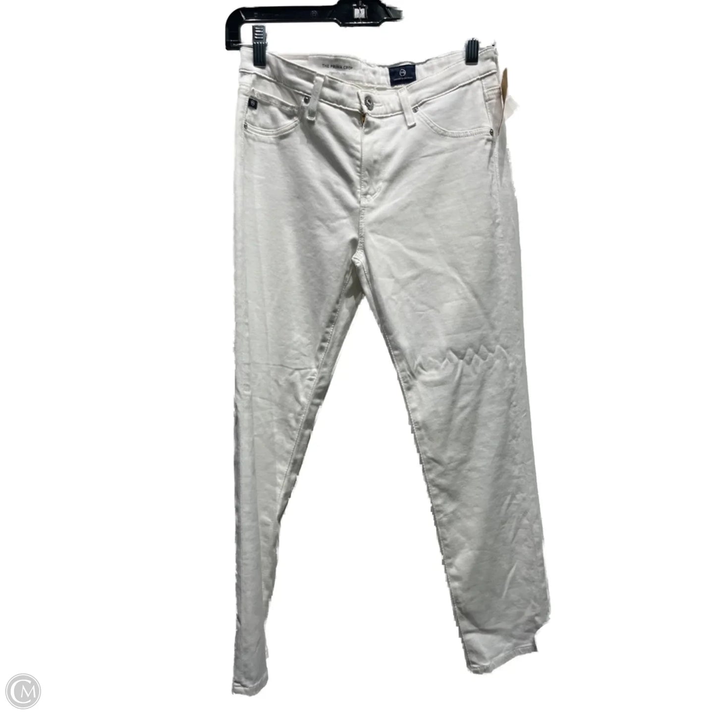 Jeans Skinny By Adriano Goldschmied In White Denim, Size: 6