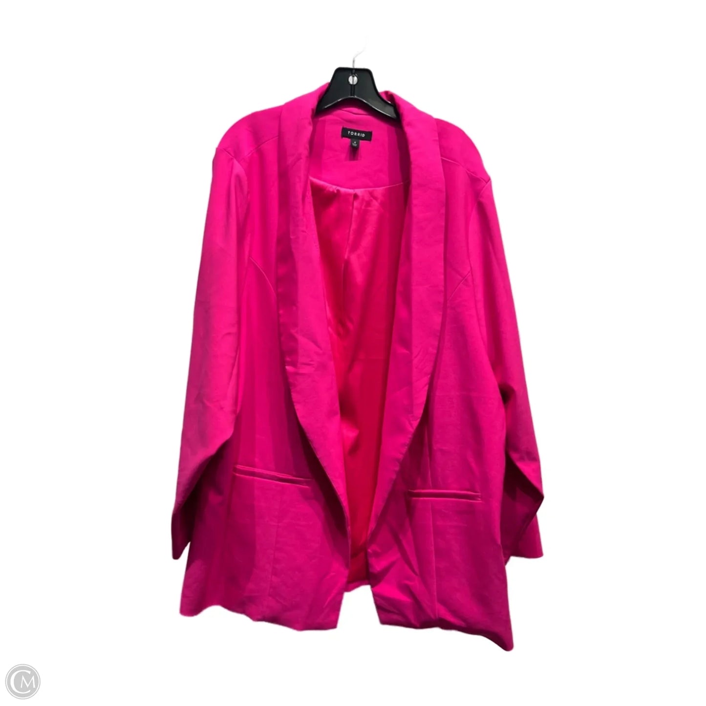 Blazer By Torrid In Pink, Size: 4x