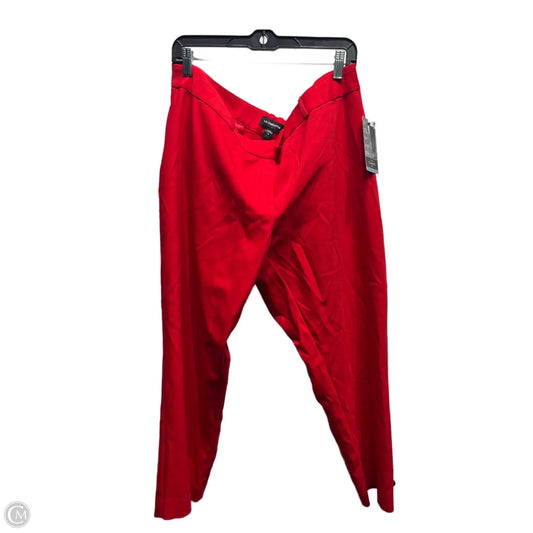 Pants Chinos & Khakis By Liz Claiborne In Red, Size: 18
