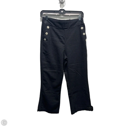 Pants Linen By Nicole By Nicole Miller In Black, Size: S