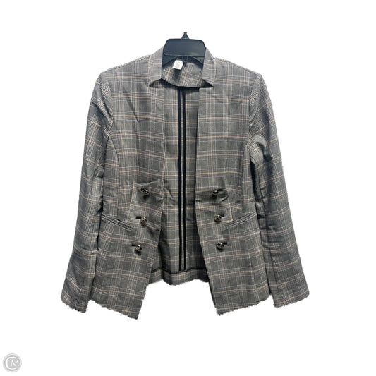 Blazer By White House Black Market In Grey & Tan, Size: 6