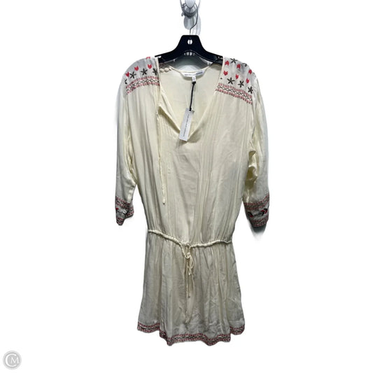 Dress Casual Short By Cupcakes And Cashmere In Cream & Green, Size: M