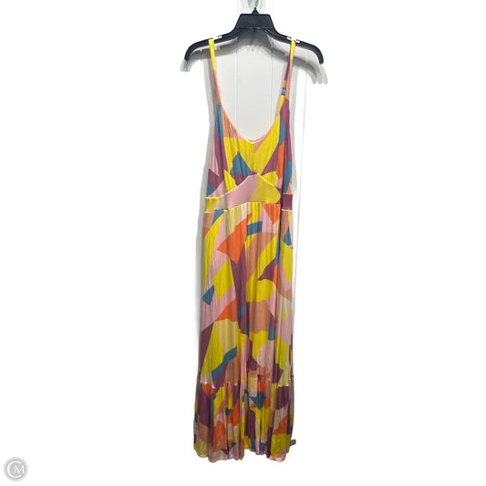 Dress Casual Maxi By Torrid In Purple & Yellow, Size: 1x