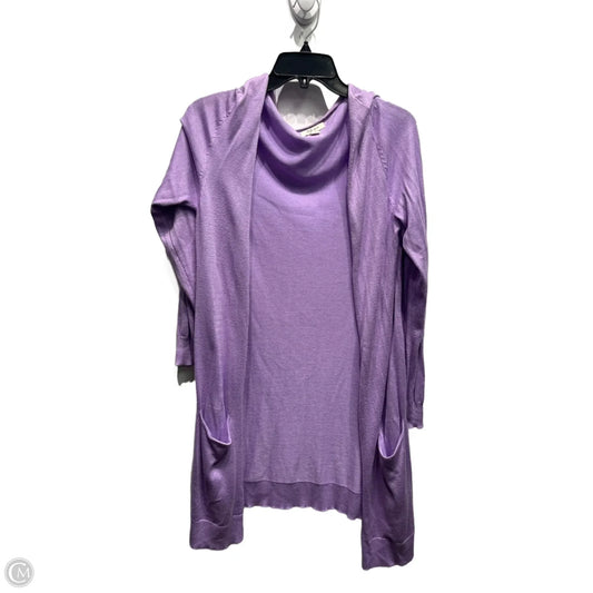 Cardigan By Style And Company In Purple, Size: M