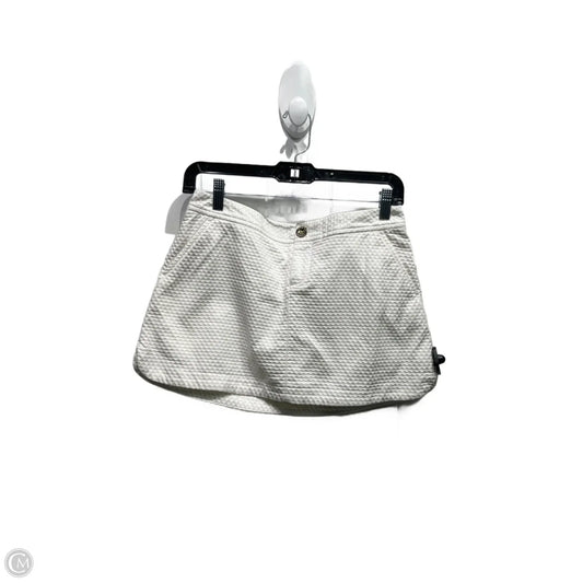 Skort Designer By Lilly Pulitzer In White, Size: 0