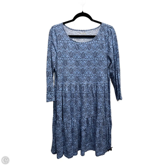 Dress Designer By Lilly Pulitzer In Blue, Size: L