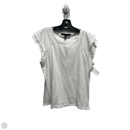 Top Short Sleeve By White House Black Market In White, Size: S