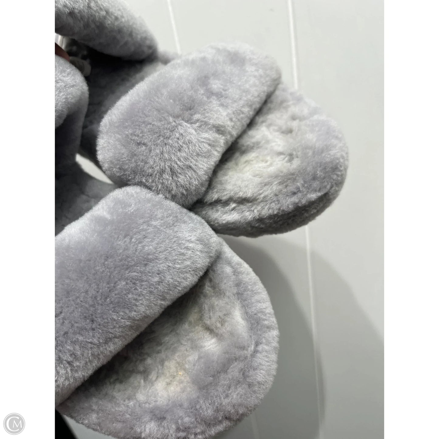 Sandals Designer By Ugg In Grey, Size: 10