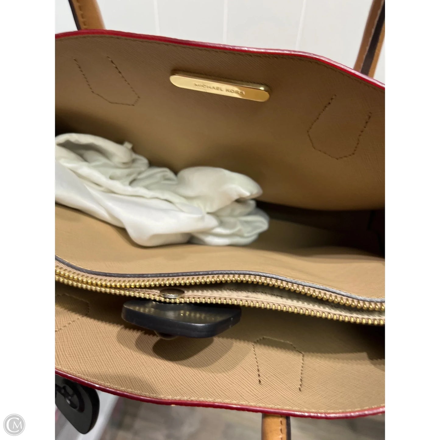 Handbag Designer By Michael Kors, Size: Medium