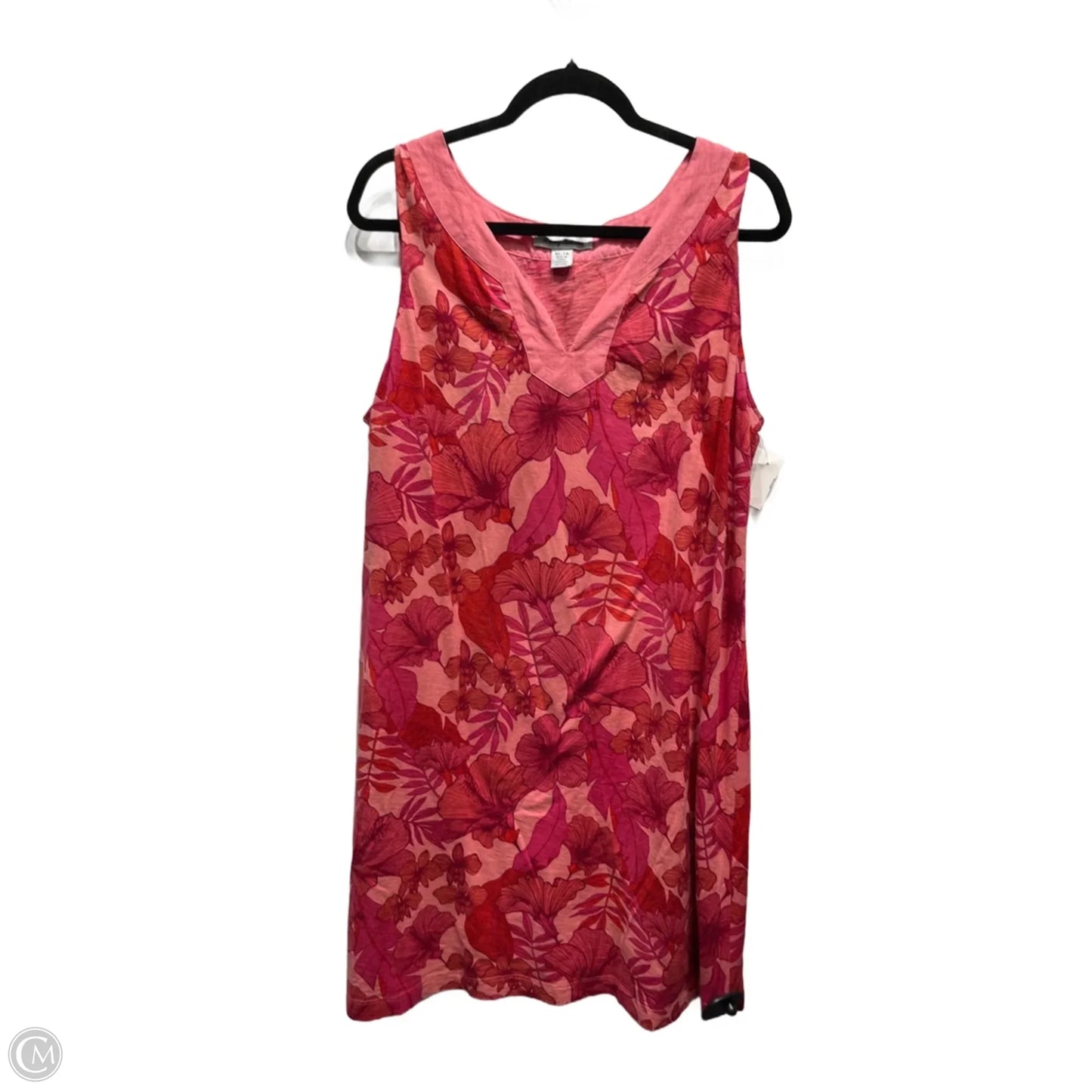 Dress Casual Short By Tommy Bahama In Orange & Pink, Size: Xl