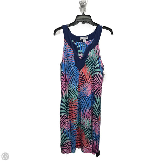 Dress Casual Short By Tommy Bahama In Blue & Pink, Size: Xl