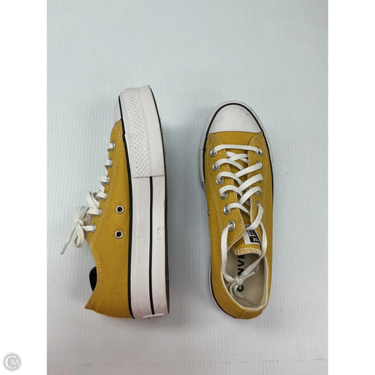 Shoes Sneakers By Converse In Yellow, Size: 7.5